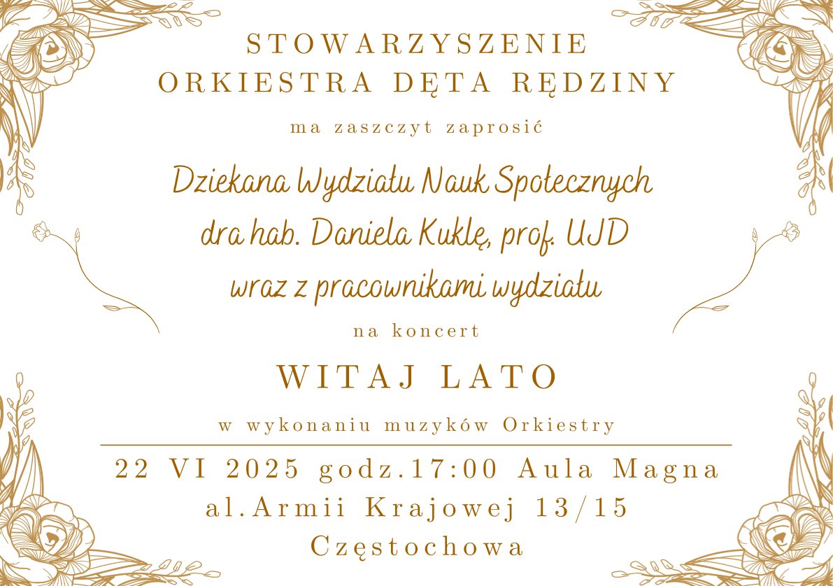 Zaproszenie na koncert